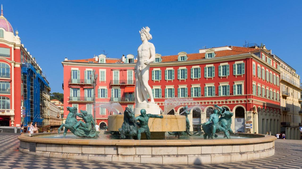 Ferienwohnung Nice : Studio Idealement Place En Centre Ville Exterior foto